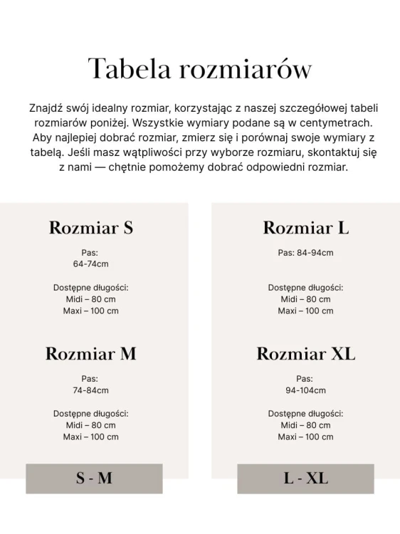 Długa spódnica w kratę z kieszeniami